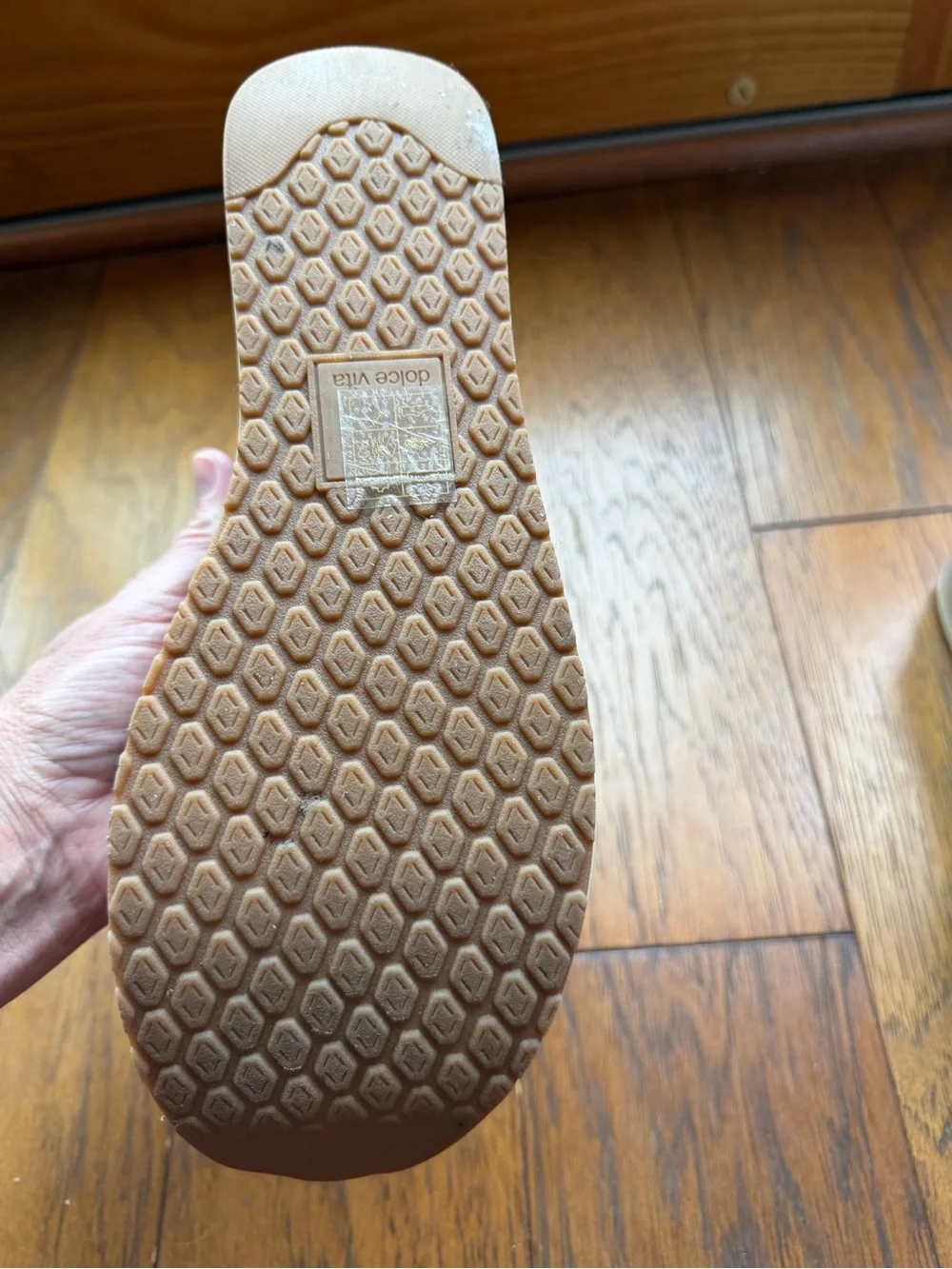 Dolce Vita Brown Suede Platform Loafers